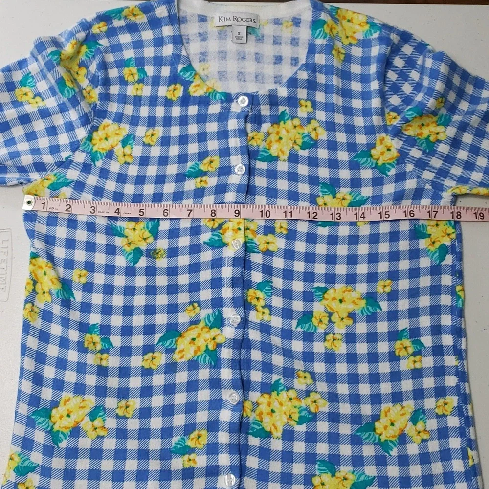 🐞KIM ROGERS button down top - Picture 8 of 10